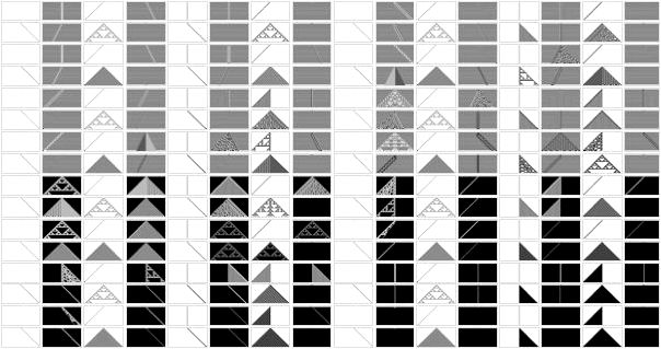 256 possible cellular automata